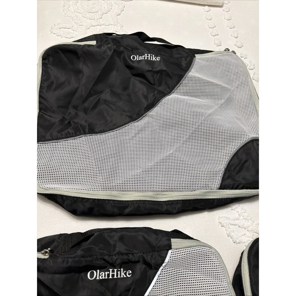 OlarHike Packing Cubes Lot Of 6 Clothing Travel Organizer Compression Luggage